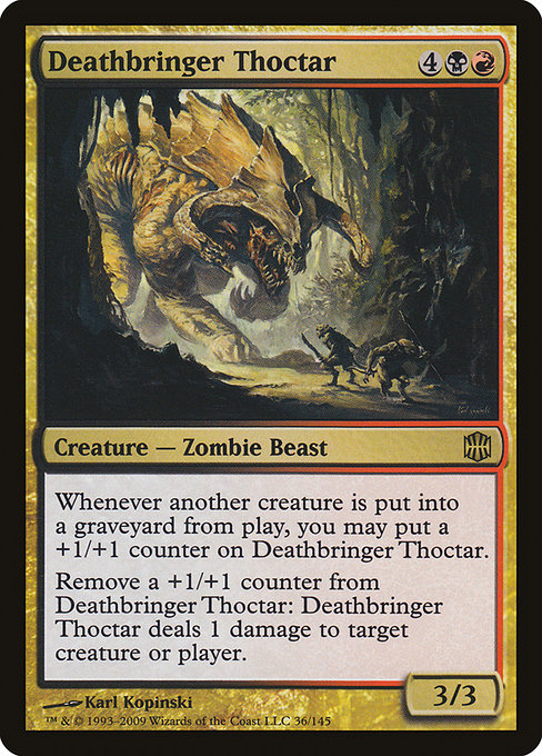 Alara Reborn - 36 - Deathbringer Thoctar - Rare - BR - Non-foil