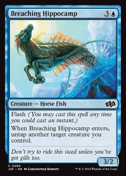 Foundations Jumpstart - 290 - Breaching Hippocamp - Common - U - Non-foil