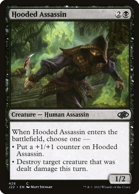 Jumpstart 2022 - 426 - Hooded Assassin - Common - B - Non-foil