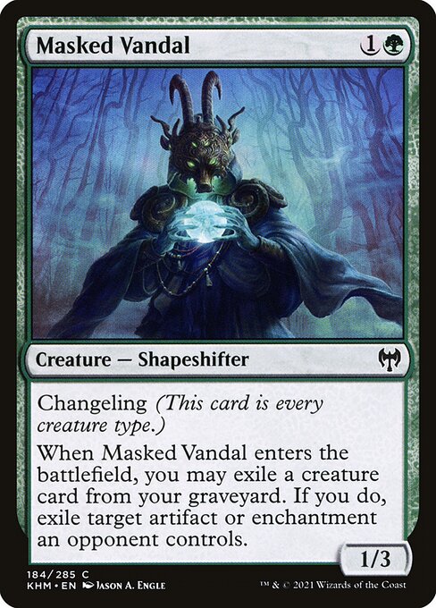 Kaldheim - 184 - Masked Vandal - Common - G - Non-foil