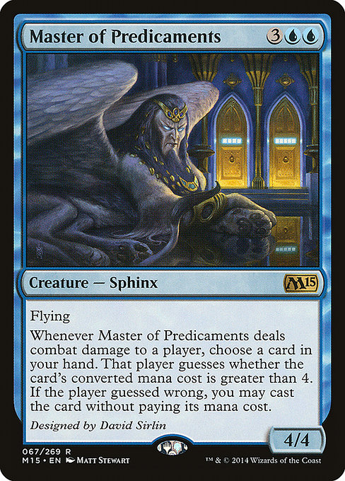 Magic 2015 - 67 - Master of Predicaments - Rare - U - Non-foil
