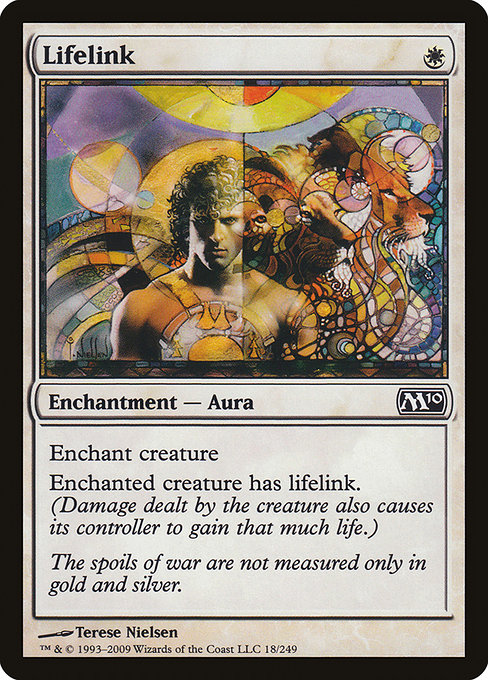 Magic 2010 - 18 - Lifelink - Common - W - Non-foil