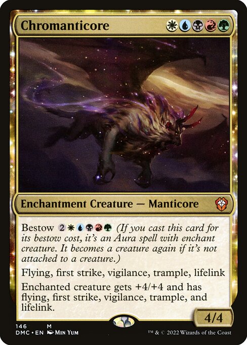 Dominaria United Commander - 146 - Chromanticore - Mythic - Multi - Non-foil