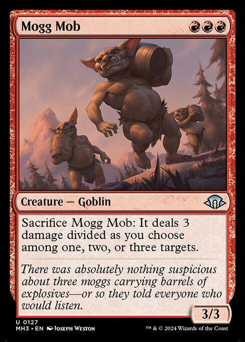 Modern Horizons 3 - 127 - Mogg Mob - Uncommon - R - Non-foil