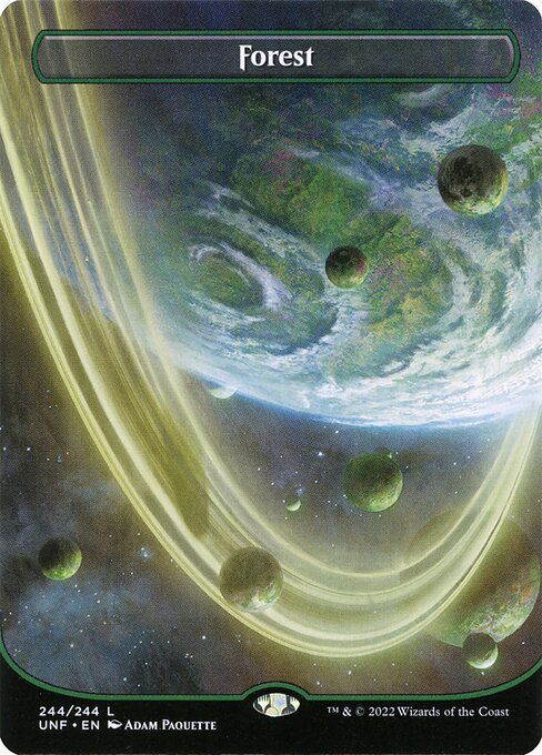 Unfinity - 244 - Forest - Common - C - Foil