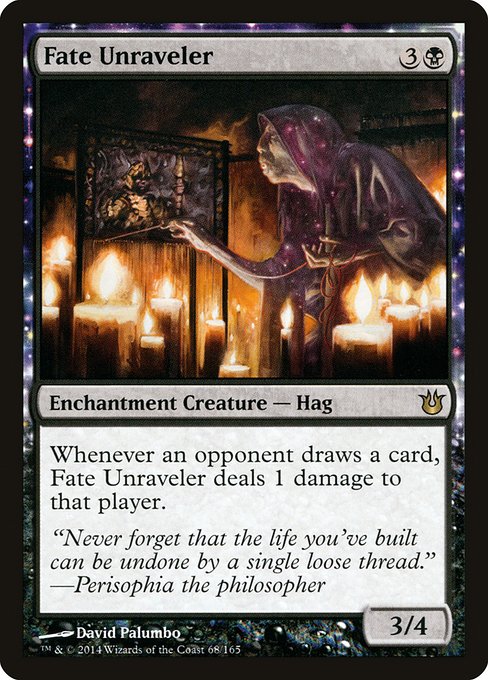 Born of the Gods - 68 - Fate Unraveler - Rare - B - Non-foil