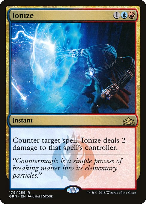 Guilds of Ravnica - 179 - Ionize - Rare - UR - Foil