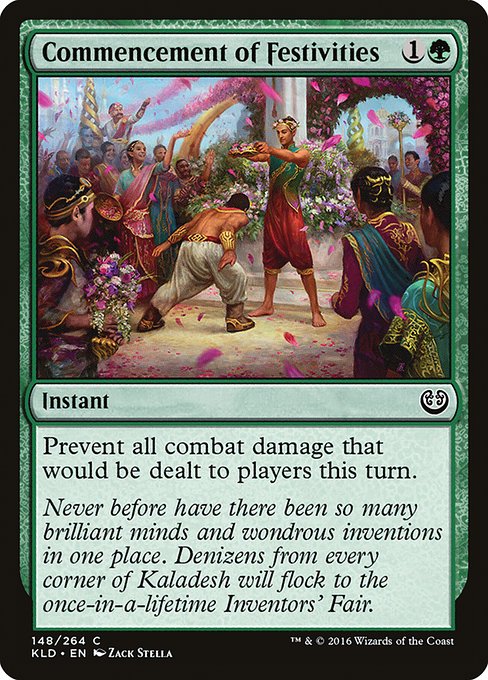 Kaladesh - 148 - Commencement of Festivities - Common - G - Non-foil