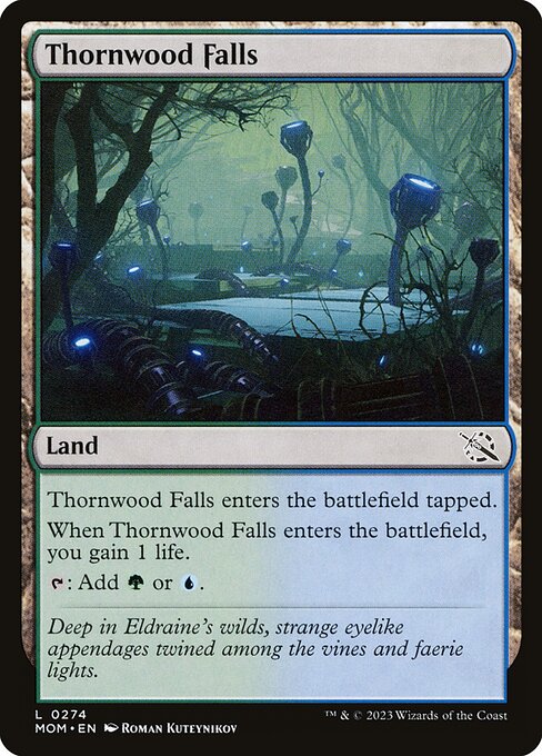 March of the Machine - 274 - Thornwood Falls - Common - C - Foil