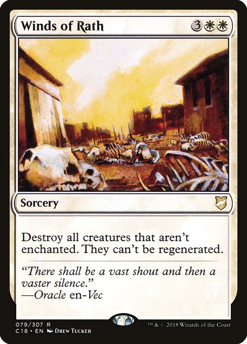 Commander 2018 - 79 - Winds of Rath - Rare - W - Non-foil