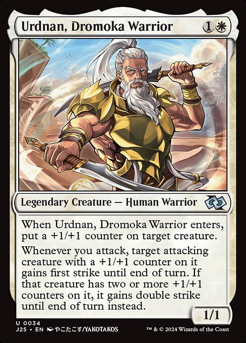 Foundations Jumpstart - 34 - Urdnan, Dromoka Warrior - Uncommon - W - Non-foil