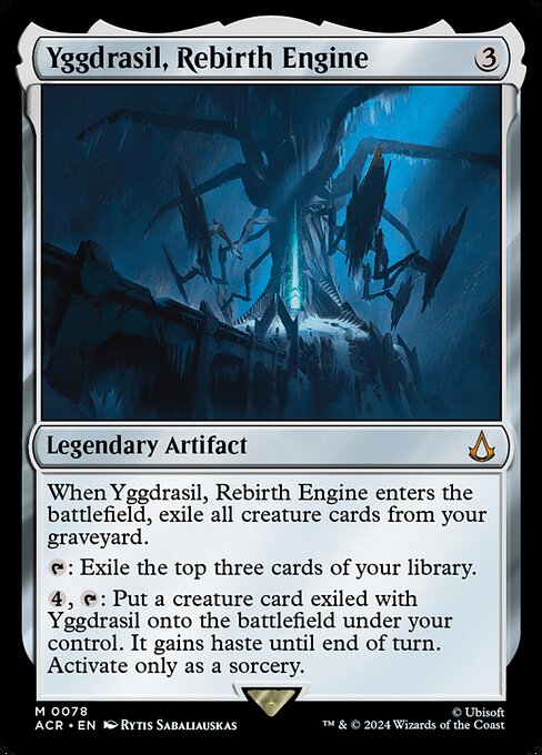 Assassin's Creed - 78 - Yggdrasil, Rebirth Engine - Mythic - C - Foil