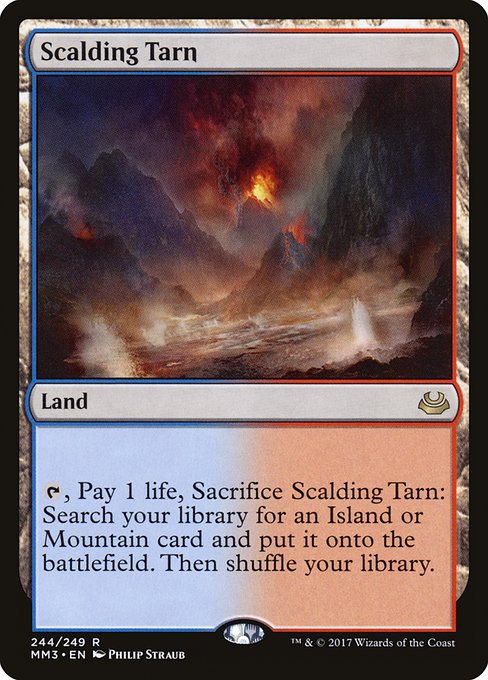 Modern Masters 2017 - 244 - Scalding Tarn - Rare - C - Non-foil