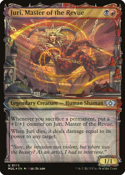 Multiverse Legends - 176 - Juri, Master of the Revue - Uncommon - BR - Foil