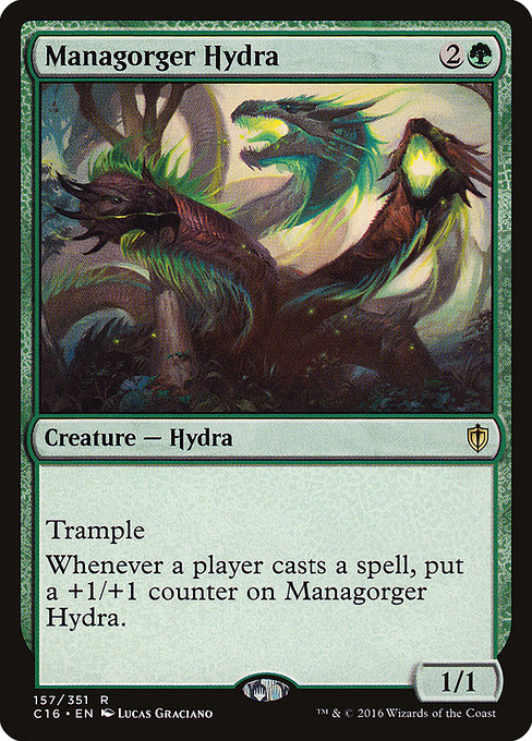 Commander 2016 - 157 - Managorger Hydra - Rare - G - Non-foil