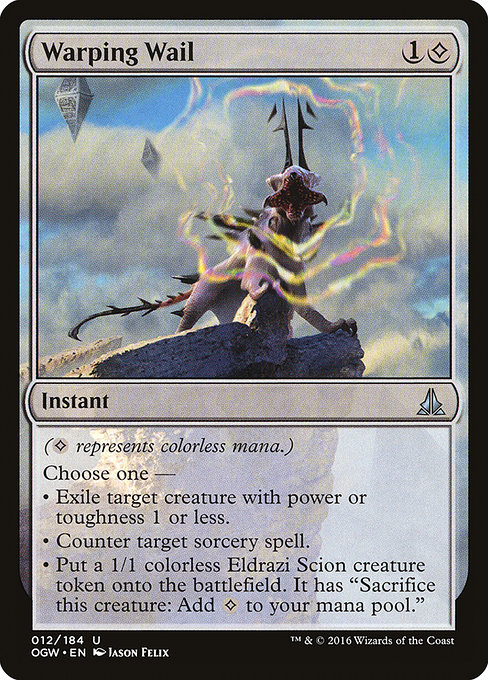 Oath of the Gatewatch - 12 - Warping Wail - Uncommon - C - Non-foil