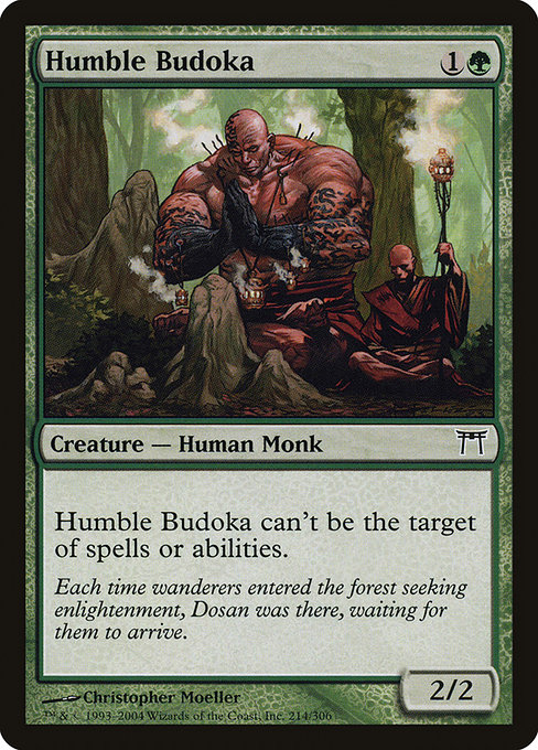 Champions of Kamigawa - 214 - Humble Budoka - Common - G - Non-foil