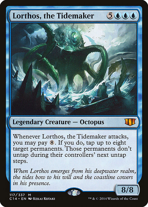 Commander 2014 - 117 - Lorthos, the Tidemaker - Mythic - U - Non-foil