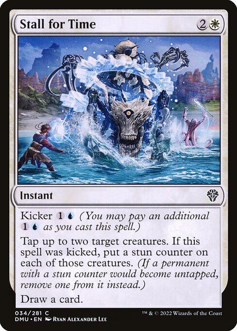 Dominaria United - 34 - Stall for Time - Common - W - Non-foil