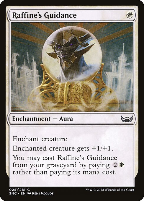 Streets of New Capenna - 25 - Raffine's Guidance - Common - W - Non-foil