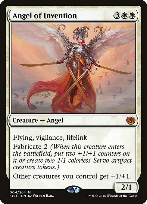 Kaladesh - 4 - Angel of Invention - Mythic - W - Non-foil