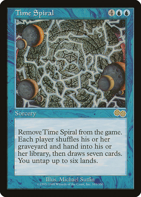 Urza's Saga - 103 - Time Spiral - Rare - U - Non-foil (Moderatly Played)