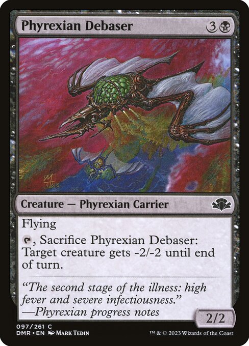 Dominaria Remastered - 97 - Phyrexian Debaser - Common - B - Non-foil