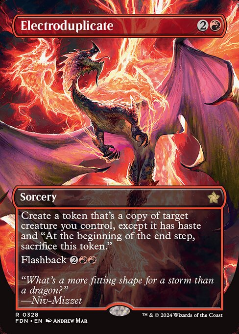 Foundations - 328 - Electroduplicate - Rare - R - Non-foil