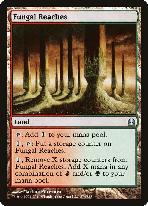 Commander 2011 - 274 - Fungal Reaches - Uncommon - C - Non-foil