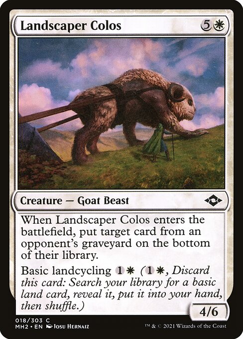 Modern Horizons 2 - 18 - Landscaper Colos - Common - W - Non-foil