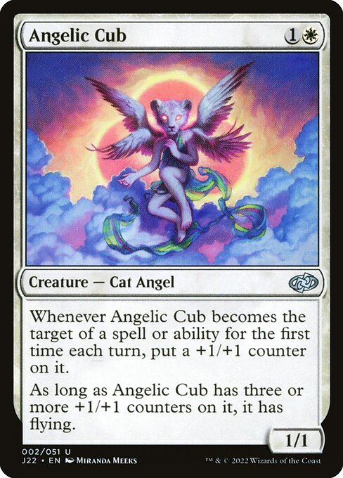 Jumpstart 2022 - 2 - Angelic Cub - Uncommon - W - Non-foil