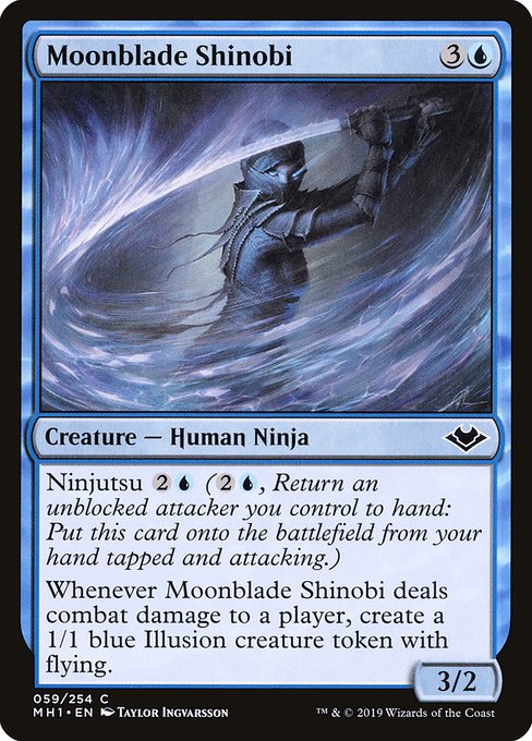 Modern Horizons - 59 - Moonblade Shinobi - Common - U - Non-foil