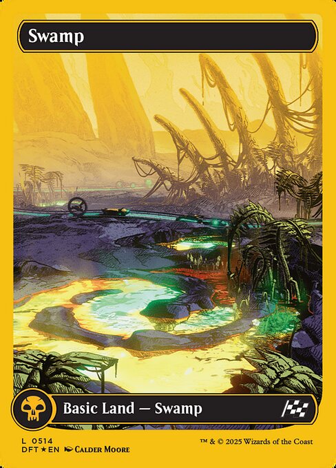 Aetherdrift - 514 - Swamp - Common - C - Foil