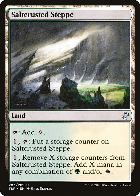 Time Spiral Remastered - 283 - Saltcrusted Steppe - Uncommon - C - Non-foil