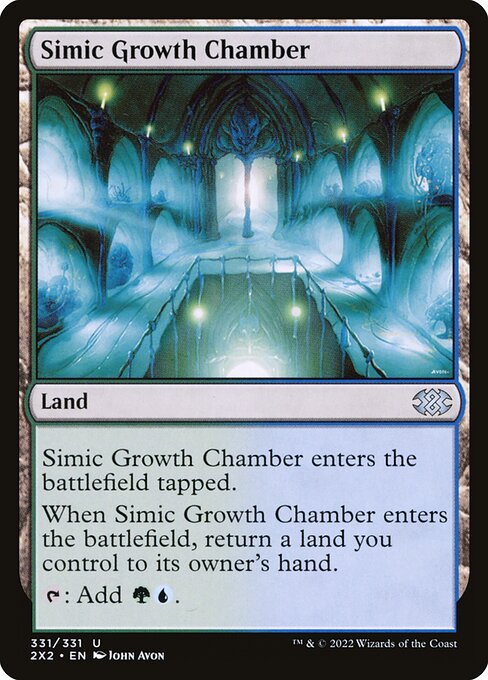 Double Masters 2022 - 331 - Simic Growth Chamber - Uncommon - C - Non-foil