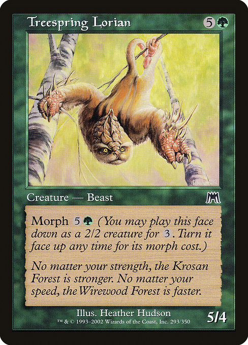 Onslaught - 293 - Treespring Lorian - Common - G - Non-foil