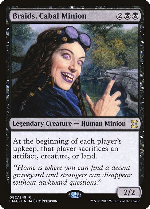 Eternal Masters - 82 - Braids, Cabal Minion - Rare - B - Non-foil