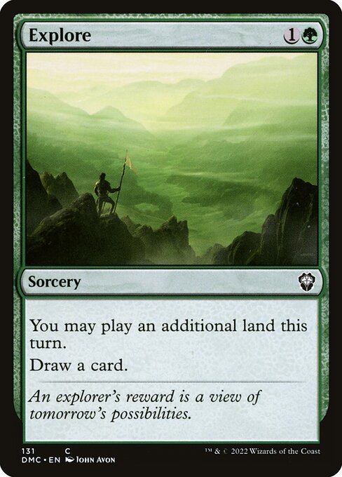 Dominaria United Commander - 131 - Explore - Common - G - Non-foil