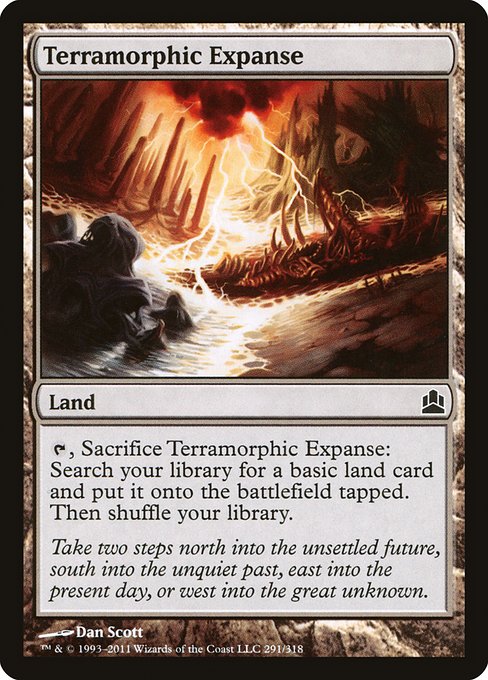Commander 2011 - 291 - Terramorphic Expanse - Common - C - Non-foil