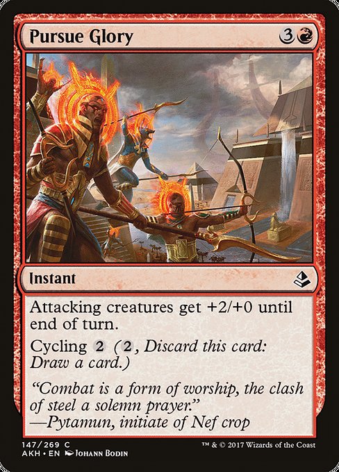 Amonkhet - 147 - Pursue Glory - Common - R - Non-foil