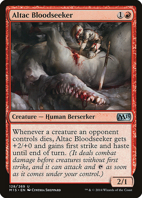 Magic 2015 - 128 - Altac Bloodseeker - Uncommon - R - Non-foil