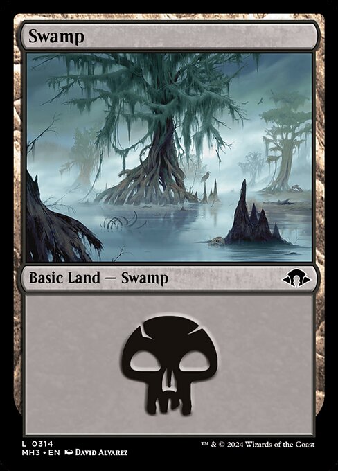 Modern Horizons 3 - 314 - Swamp - Common - C - Foil