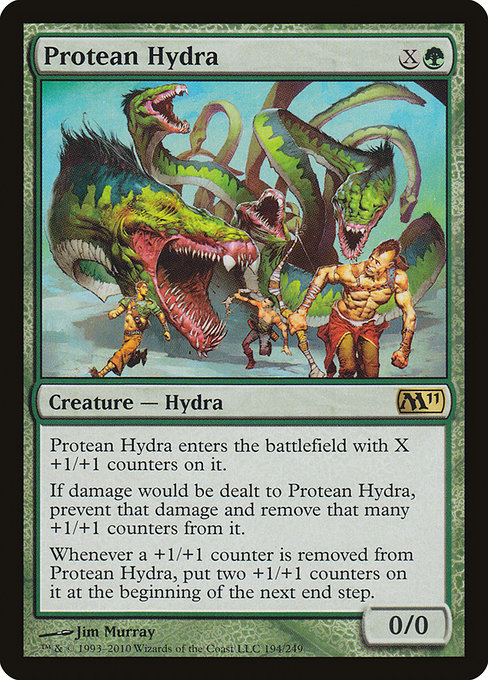 Magic 2011 - 194 - Protean Hydra - Rare - G - Non-foil