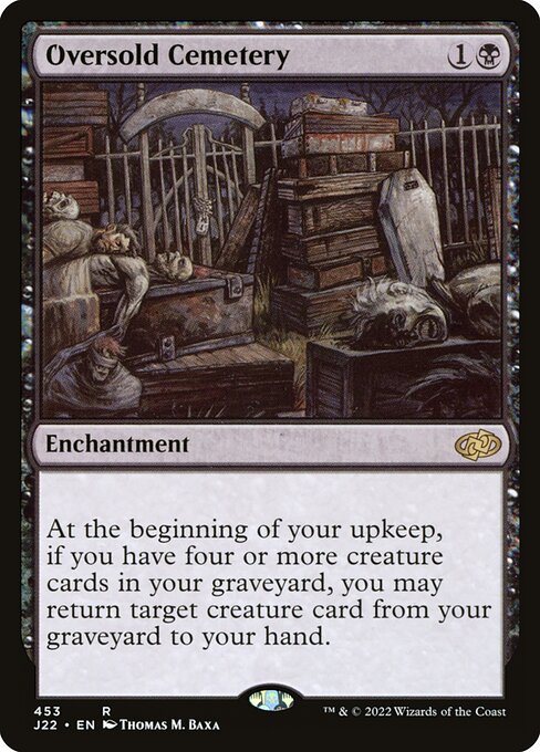 Jumpstart 2022 - 453 - Oversold Cemetery - Rare - B - Non-foil