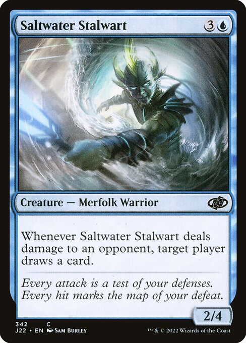 Jumpstart 2022 - 342 - Saltwater Stalwart - Common - U - Non-foil