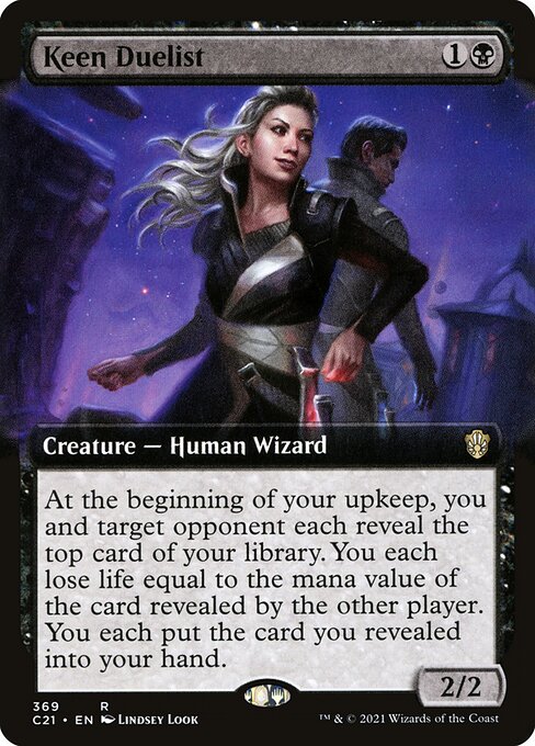 Commander 2021 - 369 - Keen Duelist - Rare - B - Non-foil