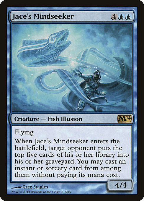 Magic 2014 - 61 - Jace's Mindseeker - Rare - U - Non-foil