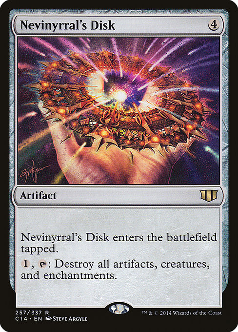Commander 2014 - 257 - Nevinyrral's Disk - Rare - C - Non-foil