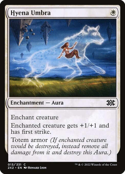 Double Masters 2022 - 13 - Hyena Umbra - Common - W - Non-foil