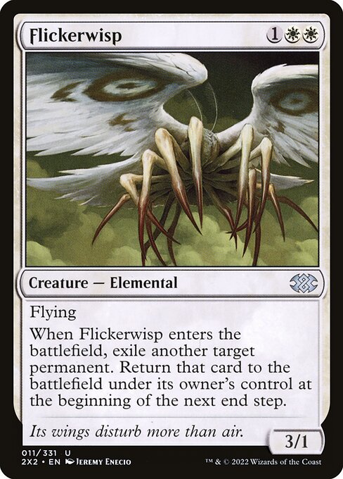 Double Masters 2022 - 11 - Flickerwisp - Uncommon - W - Non-foil